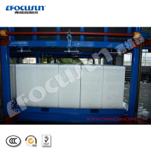 2020 China automatic ice block making machine 25 tons direct refrigeration block ice maker